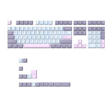 125 Keys PBT Double Shot Keycaps Set Key Caps Cherry Height Type-B
