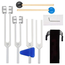 128+256+512+528hz Tuning Fork for Healing Nervous System Testing Tuning Fork Health Care