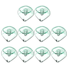 10Keys MOA 1U Keyboard Keycap PC Transparents Crystal Blank Keycaps 1.7MM for MX Switches Gaming Keyboard