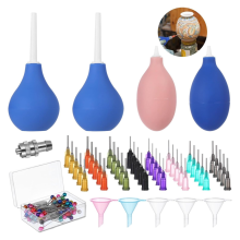 129 Pcs Pottery Tools, Ceramic Tip Applicators,