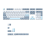 125 Keys PBT Double Shot Keycaps Set Key Caps Cherry Height Type-A 1