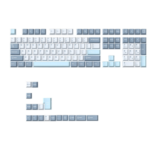 125 Keys PBT Double Shot Keycaps Set Key Caps Cherry Height Type-A