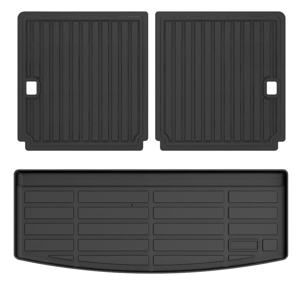 Vehiclab Boot Liner For Volkswagen Tiguan Allspace 2018-2024 All 3D/5D Tpe Rubber