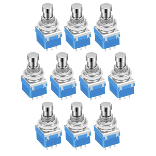 10 pezzi Interruttore a pedale per effetti per chitarra 3PDT