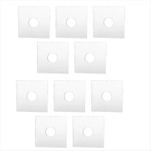 10 Stück Schallplattenhüllen – Schutzhüllen aus Verbundpapier für Vinyl