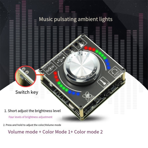 10W15W20W stereo Bluetooth audio digital amplifier board module 2