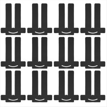 12 Stück vorgeschnittenes Kinesiologie-Tape