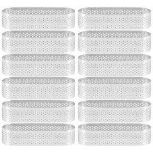 12 moules à tartelettes ovales en acier inoxydable, pour desserts français, mousses, tartes aux fruits,