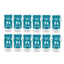 12PCS Disposable Urine Bags Portable Pee for Travel Women Men, 750ML Emergency Vomit Urinals