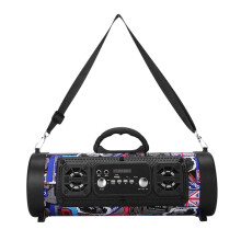 Quinlirra : 50 % de réduction sur l'enceinte Bluetooth portable 15 W pour extérieur, avec caisson de basses, lumière LED, radio FM, microphone