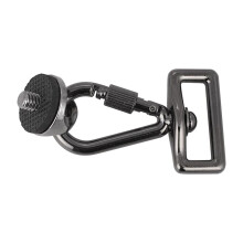 Kameratillbehör 1/4-tums skruvadapter + anslutningskrok för Quick Rapid Sling Strap Axelrem Halsrem DSLR-kameror