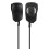 NIKOU Microfon de mână Microfon Microfon IC-A2Material ABS Negru pentru radio bidirecțional 4