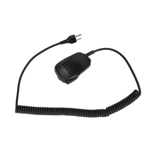 NIKOU Microfon de mână Microfon Microfon IC-A2Material ABS Negru pentru radio bidirecțional 1