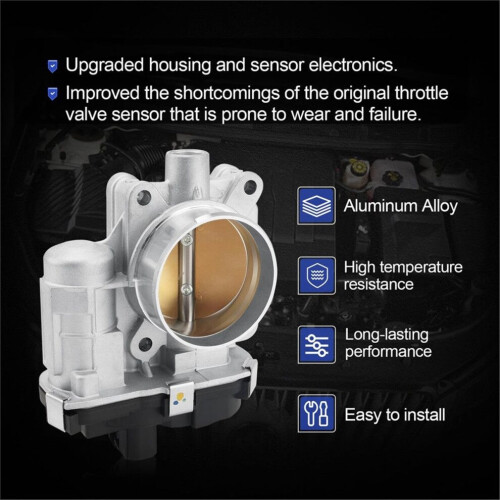 1PCS Throttle Body Assembly 12615516 for 2.4L 2