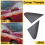 1Pair Front Pillar Triangle Plate For 08-13 1