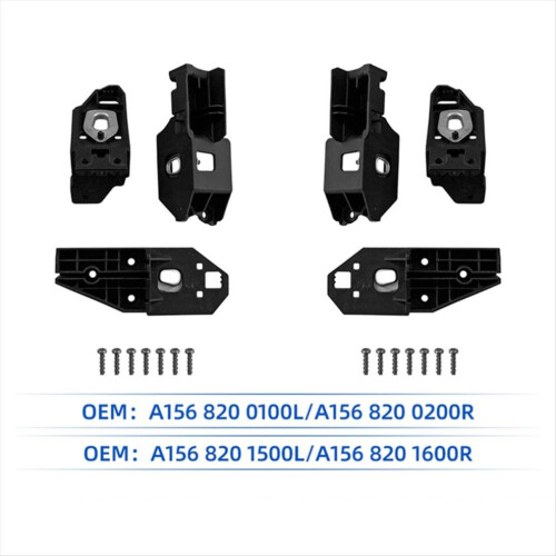 1Pair Front Headlight Holder Bracket Repair Kit for 2