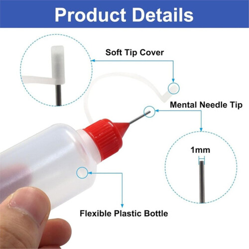 18 τεμάχια μπουκάλια εφαρμογής μύτης 30 ML/1 oz, μπουκάλια κό 2