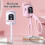1pcs Electric Eyelash Curler, Long-Lasting Curl, Quick Heating, Pink 2