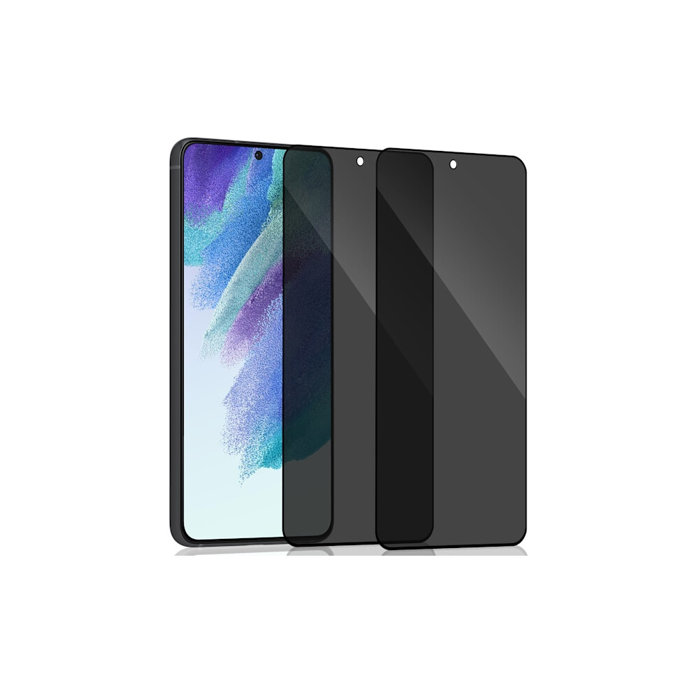 2-Pack Compatible With Samsung S21 Fe Privacy Screen Protector - Tempered Glass 9H - Super Quality 3D 9482828515248