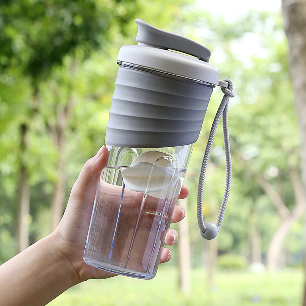 Hariumiu Protein Shake Bottle 700ml, Leakproof & Food Grade, High Temp Resistant, Portable Shaker Cup for Gym, Workout, compatible with protein