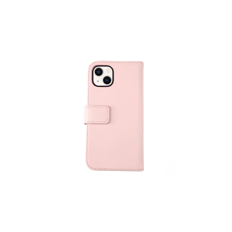 Compatible With Iphone 13 Wallet Case Leather Rvelon - Old Pink 9482828515354