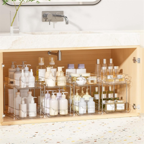 2 Tier Bathroom Under Sinks Organizers and Storage 2