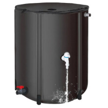 200L regenwatertank voor opslag, tuinirrigatie, wateremmer, regenton voor regenwateropvang
