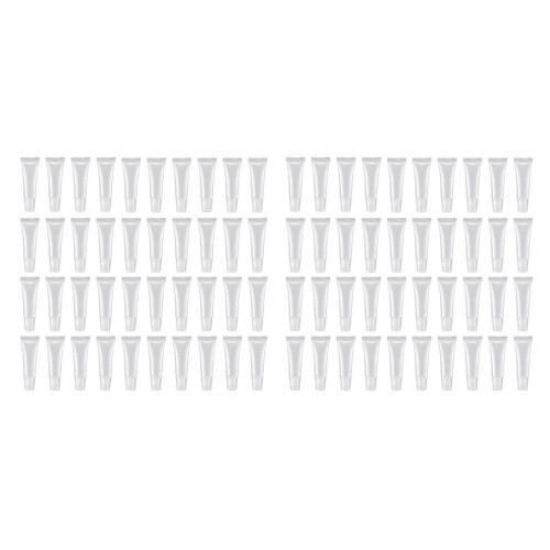 200 τεμάχια φιαλίδια διανομής 10Ml Lip Gloss Tubes, κενά διαφανή δοχ