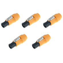 20A 3 Core LED Display Stage Lighting Beam Light Power Socket Head, A