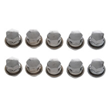 20 vis hexagonales M12 x 1,5 (19 mm) pour écrous de roue ouverts (Fiesta, Focus, Ka, Mondeo, C-Max)