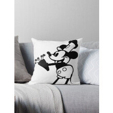 AEFER Mickey Mouse - Bouquet of flowers - Love - Gift - Party - Child Throw Pillow Covers Cases Cushion Cover Case Sofa Two Side