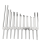 10 PCS Tuning Fork Set, for Healing Chakra Sound Therapy,Silver 2