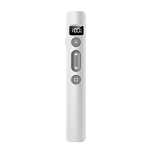2,4-GHz-Smart-Wireless-Presenter: Anzeige des Stromverbrauchs (Weiß)