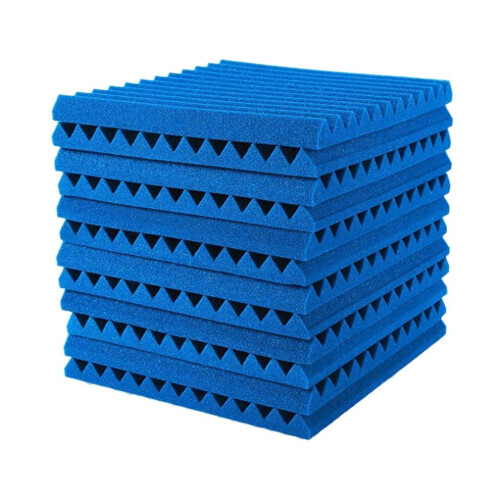 Πακέτο 24 ακουστικών πάνελ αφρού 1X12X12 ίντσες, ηχομονωτικά π 1