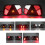 1 σετ πίσω φως LED, φλας φρένων, φλας όπισθεν, ένδειξη πινακ 2