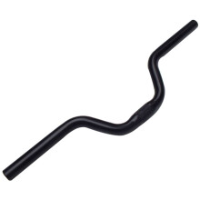 25,4 x 520 mm Fahrradlenker, ultraleichter, horizontal gebogener Lenker, Fahrradzubehör, Schwarz