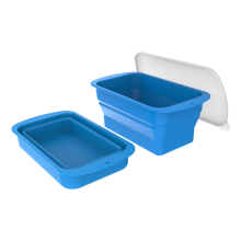 Moule à glaçons empilable en silicone, lot de 2, B