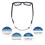 2Pcs Adjustable Eyeglass Strap for //Meta Gen 2 Accessories, Eyewear String Holder for Meta Smart Glasses 4