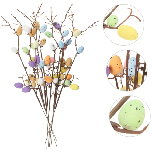 10-Piece Easter Egg Branches, Easter Party Centerpieces 1