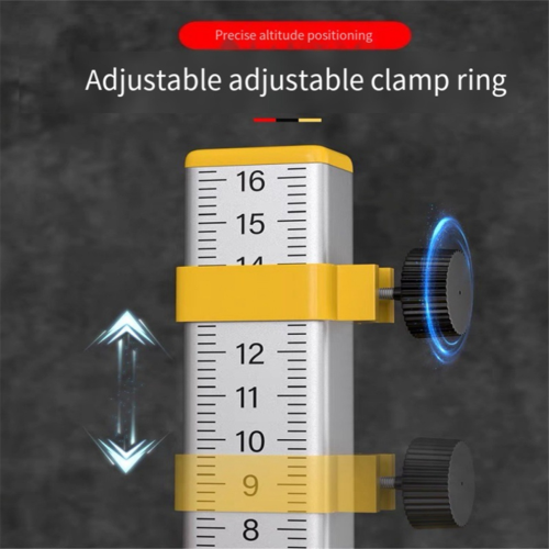 2PCS Equal Height Ruler Positioning Horizontal Elevation Ruler, B 1