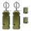 2PCS Συναγερμός περιμέτρου 12 Gauge Συναγερμός καλωδίου κατασκήν 1