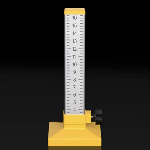 2PCS Equal Height Ruler Positioning Horizontal Elevation Ruler, B 2