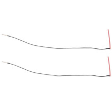 2X Σέλα ακουστικής κιθάρας Piezo Bridge Κόκκινο Pickup Stick για ακουστ