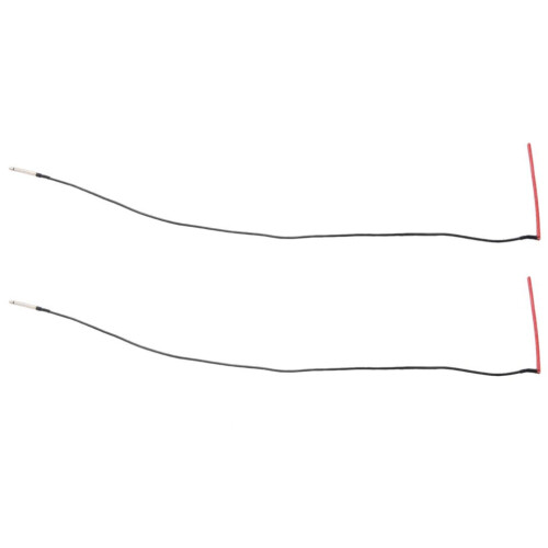 2X Σέλα ακουστικής κιθάρας Piezo Bridge Κόκκινο Pickup Stick για ακουστ