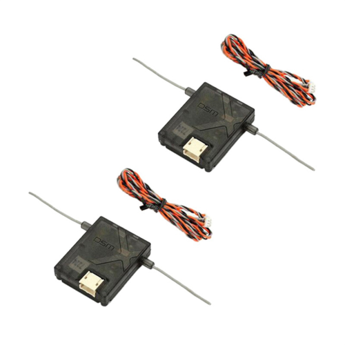 2X Δέκτης DSMX Δορυφόρος για Δέκτη AR6210 AR8000 AR9020 AR12120