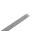 2X Double Side Scale Stainless Steel Straight Ruler Measuring Tool 50cm 2