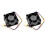 2X για ανεμιστήρα Nano Cooling 5V, 4PIN Reverse-Proof, ρύθμιση ταχύτητας PWM, ισχυ 1