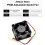 2X για ανεμιστήρα Nano Cooling 5V, 4PIN Reverse-Proof, ρύθμιση ταχύτητας PWM, ισχυ 2