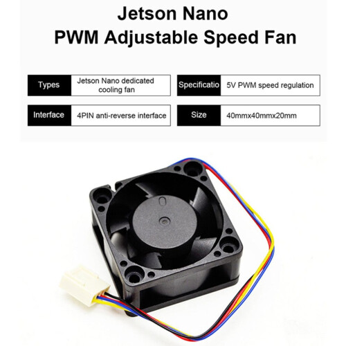 2X για ανεμιστήρα Nano Cooling 5V, 4PIN Reverse-Proof, ρύθμιση ταχύτητας PWM, ισχυ 1