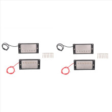 2x Humbucker dubbelspolade pickuper i hals och stall kompatibel med LP-stil elgitarr för gitarr